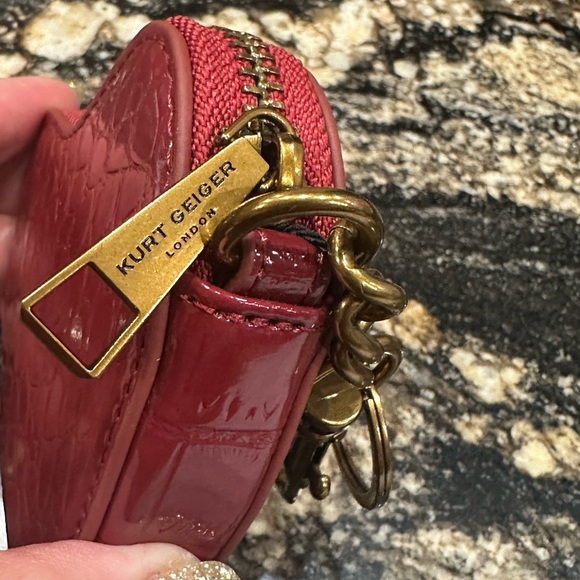 Kurt Geiger❤️Zippered Key Holder - Picture 3 of 6